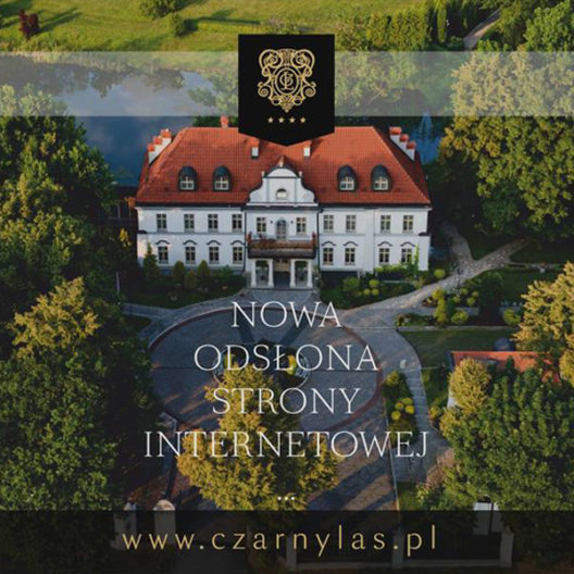 Nowa odsłona strony internetowej Hotelu Pałac Czarny Las!